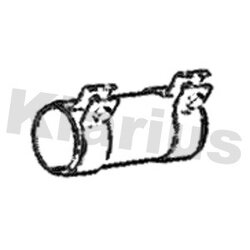 Exhaust Pipe Connector KLARIUS SLV12
