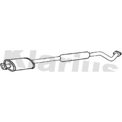 Centre Muffler KLARIUS SU103C OE Ref 44200AE041