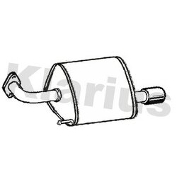 Rear Muffler KLARIUS SU115J OE Ref 44300AG040