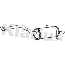 Rear Muffler KLARIUS SU70P OE Ref 44300SA000