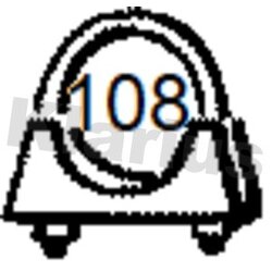 Exhaust Pipe Connector KLARIUS SYA17 KLARIUS