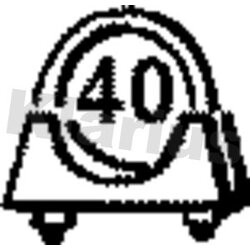 Exhaust Pipe Connector KLARIUS SYA21