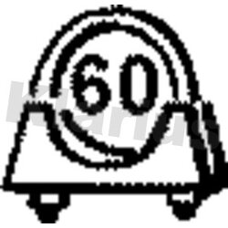 Exhaust Pipe Connector KLARIUS SYA23