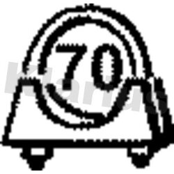 Exhaust Pipe Connector KLARIUS SYA24