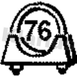 Exhaust Pipe Connector KLARIUS SYA25