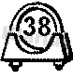 Exhaust Pipe Connector KLARIUS SYA4