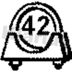 Exhaust Pipe Connector KLARIUS SYA5