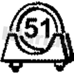 Exhaust Pipe Connector KLARIUS SYA9