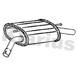 Rear Muffler KLARIUS SZ119B OE Ref 1430054G22