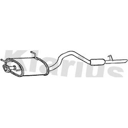 Rear Muffler KLARIUS SZ120A OE Ref 1430065D21