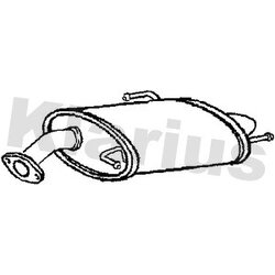 Rear Muffler KLARIUS SZ143P OE Ref 4709337