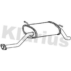 Rear Muffler KLARIUS SZ144M OE Ref 1430076A11
