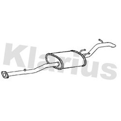 Rear Muffler KLARIUS SZ161M OE Ref 201404A00A