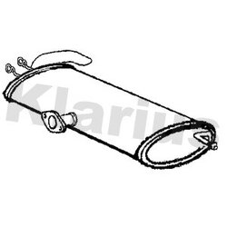 Rear Muffler KLARIUS SZ175T OE Ref 1430080K02