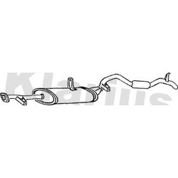Rear Muffler KLARIUS SZ41X OE Ref 1430060A41