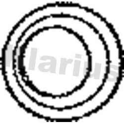 Exhaust Pipe Gasket KLARIUS SZG10