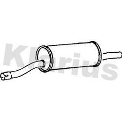 Centre Muffler KLARIUS TB37K OE Ref 5923548