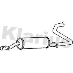 Rear Muffler KLARIUS TB40G OE Ref 5965998