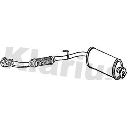 Front Muffler KLARIUS TY241H OE Ref 1741016190
