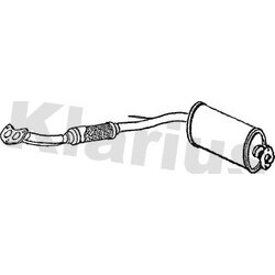 Front Muffler KLARIUS TY274J OE Ref 1741016510