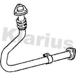 Exhaust Pipe KLARIUS TY345E OE Ref 1740154050