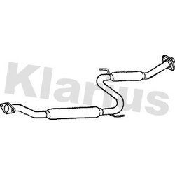 Centre Muffler KLARIUS TY366A OE Ref 1742074441