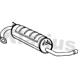 Rear Muffler KLARIUS TY461J OE Ref 174307A530