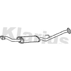 Centre Muffler KLARIUS TY464E OE Ref 1742016620