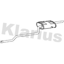 Rear Muffler KLARIUS TY511K OE Ref 1743002230
