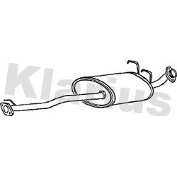 Centre Muffler KLARIUS TY531G OE Ref 1740367040