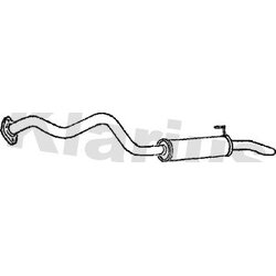 Rear Muffler KLARIUS TY532E OE Ref 1740567050