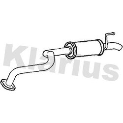 Rear Muffler KLARIUS TY536A OE Ref 1740567060