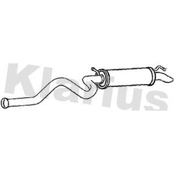 Rear Muffler KLARIUS TY557T OE Ref 1740550030