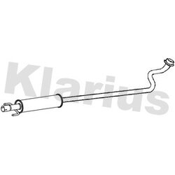 Centre Muffler KLARIUS TY596K OE Ref 1741021310