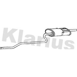 Rear Muffler KLARIUS TY604A OE Ref 174300D040