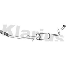 Centre Muffler KLARIUS TY611M OE Ref 174100N010