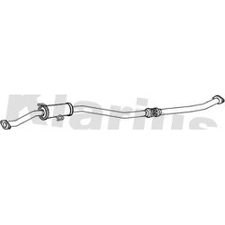 Centre Muffler KLARIUS TY613K OE Ref 1742028040
