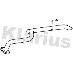 Exhaust Pipe KLARIUS TY631J OE Ref 1743030030