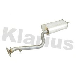 Rear Muffler KLARIUS TY638A OE Ref 1743070740 KLARIUS
