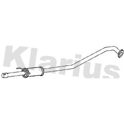 Centre Muffler KLARIUS TY649H OE Ref 174100D200