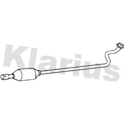 Centre Muffler KLARIUS TY667G OE Ref 1741021620