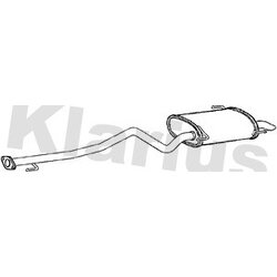 Rear Muffler KLARIUS TY673X OE Ref 1743064720
