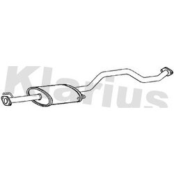 Centre Muffler KLARIUS TY677Q OE Ref 1740328010