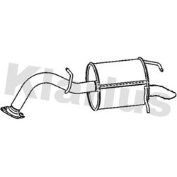 Rear Muffler KLARIUS TY686D OE Ref 174300J030