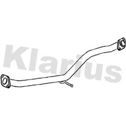 Exhaust Pipe KLARIUS TY706A OE Ref 1742022120