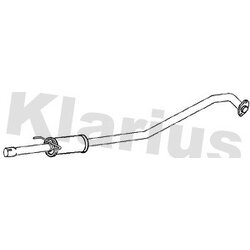 Centre Muffler KLARIUS TY746P OE Ref 174100R020