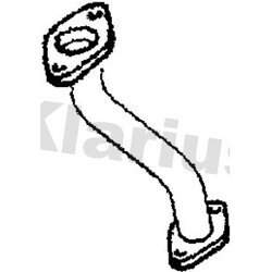 Exhaust Pipe KLARIUS TY749K OE Ref 1740130080