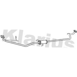 Centre Muffler KLARIUS TY761T OE Ref 174100Q021