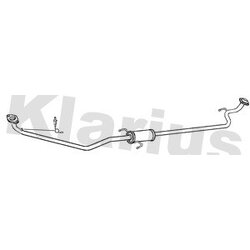 Centre Muffler KLARIUS TY762Q OE Ref 1741040111
