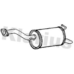 Rear Muffler KLARIUS TY773B OE Ref 1743037450